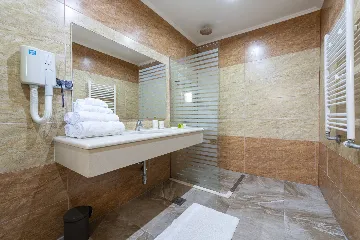 Seaside Stone Villa with Heated Pool, Slano