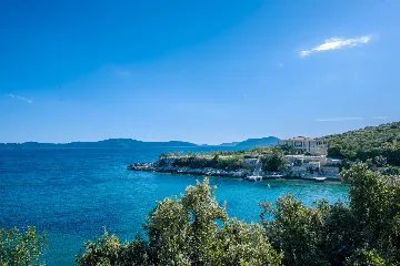 Seaside Stone Villa with Heated Pool, Slano