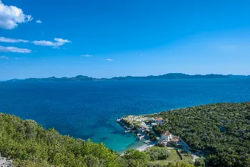 Seaside Stone Villa with Heated Pool, Slano