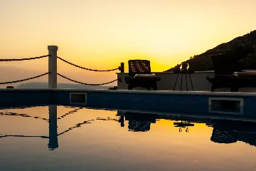 Stone Retreat Villa with Pool in Tučepi