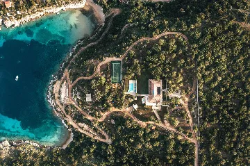 Modern Villa Retreat with Pool, Pag Island