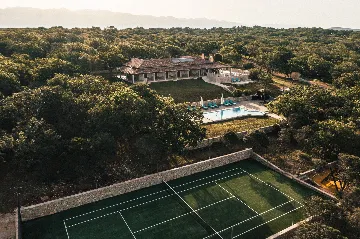 Modern Villa Retreat with Pool, Pag Island