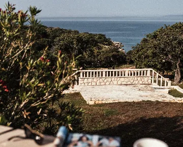 Modern Villa Retreat with Pool, Pag Island