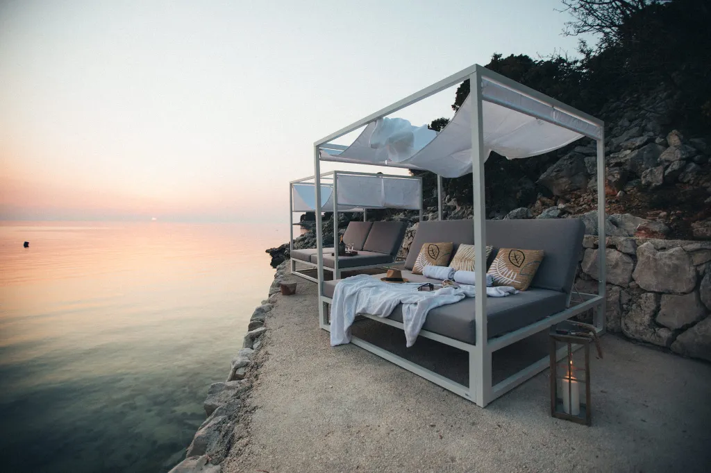 Modern Villa Retreat with Pool, Pag Island