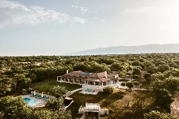 Modern Villa Retreat with Pool, Pag Island