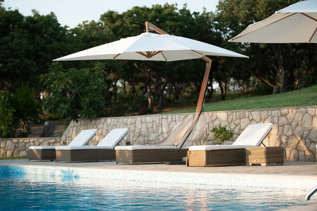 Modern Villa Retreat with Pool, Pag Island