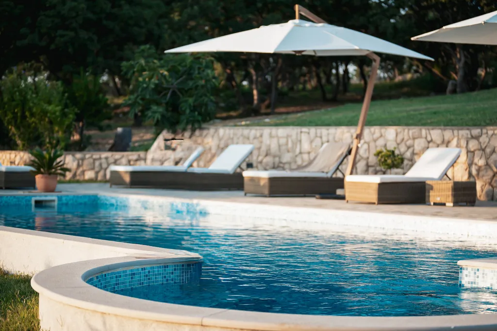 Modern Villa Retreat with Pool, Pag Island