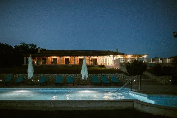 Modern Villa Retreat with Pool, Pag Island