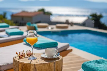 Modern Poolside Villa Retreat, Zaostrog