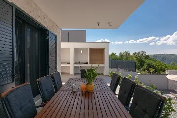 Spacious 8-Bedroom Villa with Pool in Labin