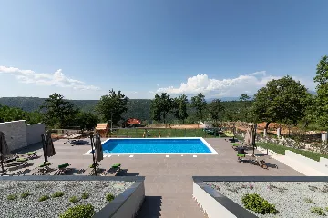 Spacious 8-Bedroom Villa with Pool in Labin
