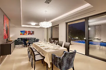 Modern Family Villa with Pool in Šibenik