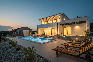 Contemporary Villa with Pool in Krk