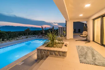 Contemporary Villa with Pool in Krk