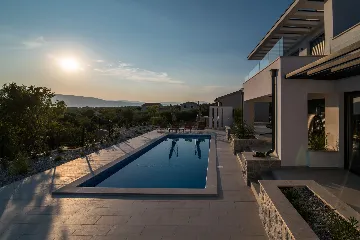 Contemporary Villa with Pool in Krk