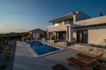 Contemporary Villa with Pool in Krk