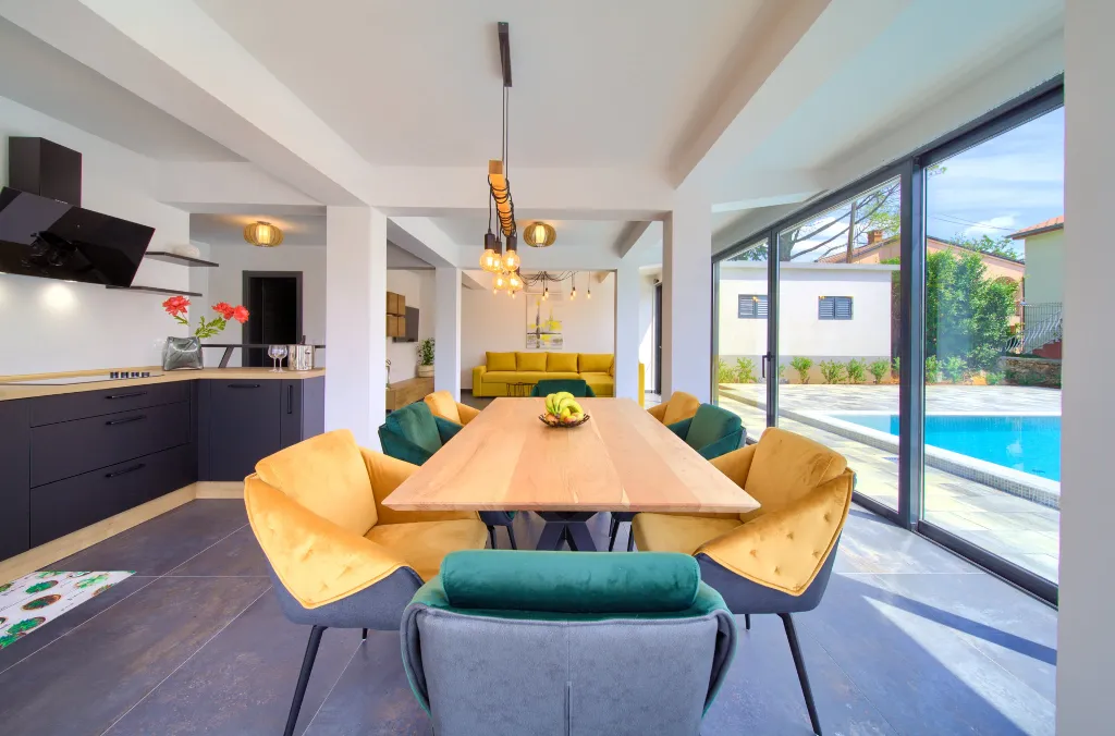 Modern 4-Bedroom Villa With Pool in Krk