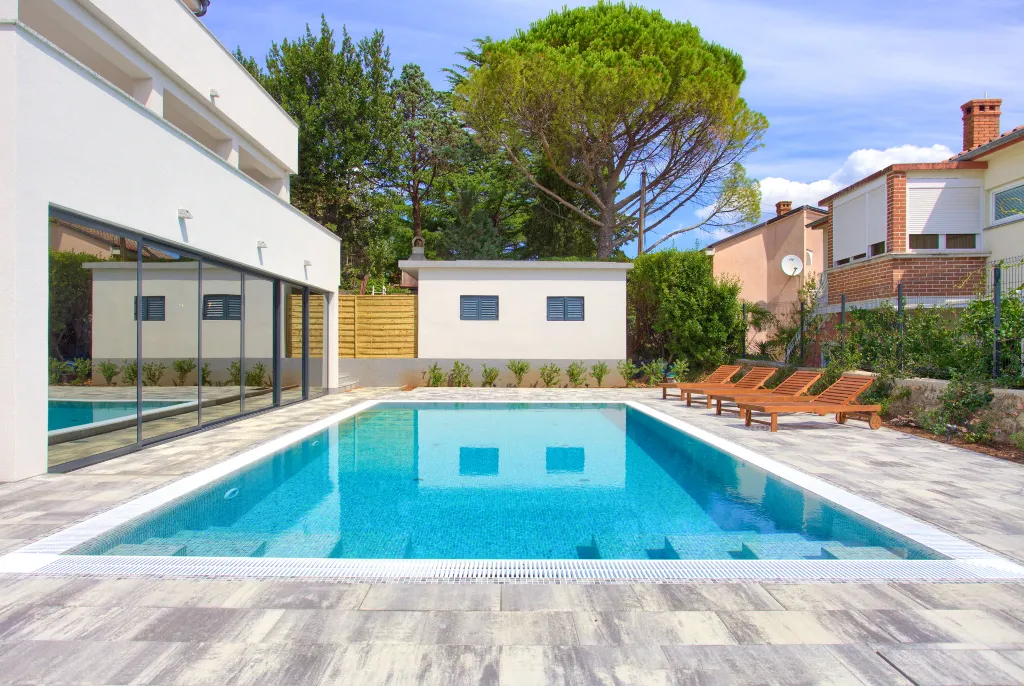 Modern 4-Bedroom Villa With Pool in Krk