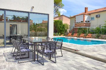 Modern 4-Bedroom Villa With Pool in Krk