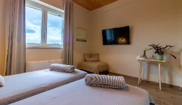 Modern Rustic Villa with Pool in Svetvinčenat