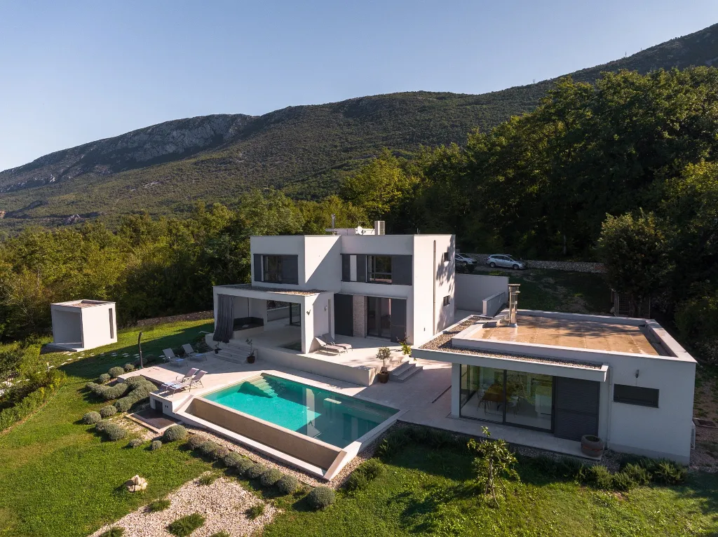 Spacious Family Villa With Parking in Labin