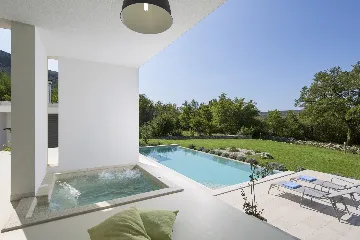 Spacious Family Villa With Parking in Labin