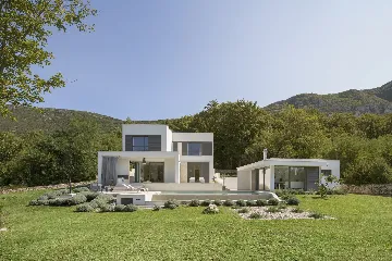 Spacious Family Villa With Parking in Labin