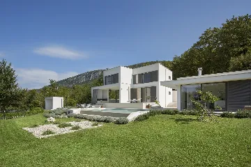 Spacious Family Villa With Parking in Labin