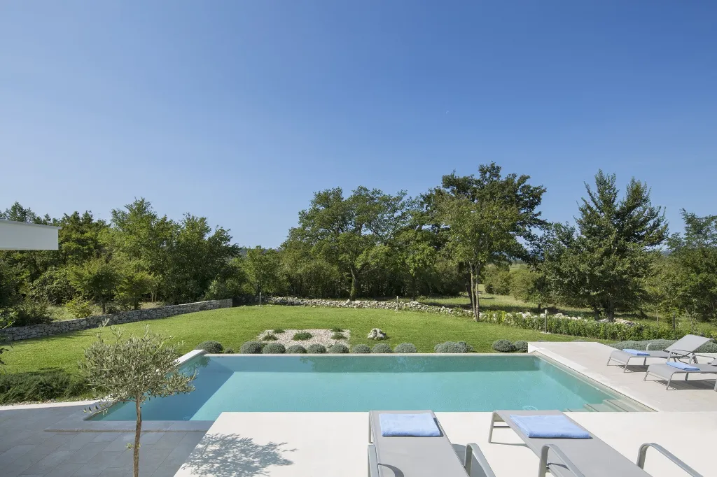 Spacious Family Villa With Parking in Labin