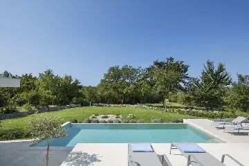 Spacious Family Villa With Parking in Labin