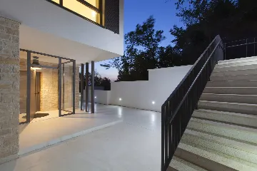 Spacious Family Villa With Parking in Labin