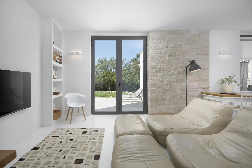 Spacious Family Villa With Parking in Labin