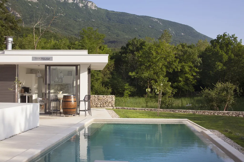 Spacious Family Villa With Parking in Labin
