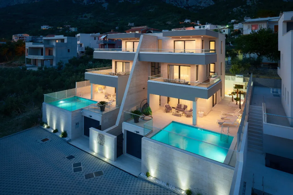 Modern Villa with Pool and Sauna in Makarska