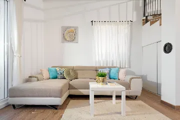 Stone Villa with Pool and Sea View Murter