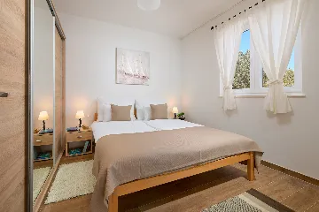 Stone Villa with Pool and Sea View Murter