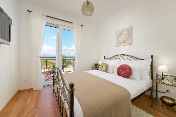 Stone Villa with Pool and Sea View Murter