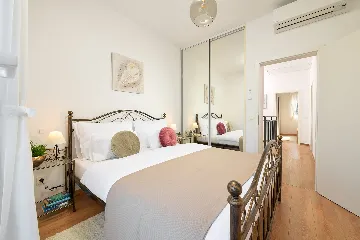 Stone Villa with Pool and Sea View Murter