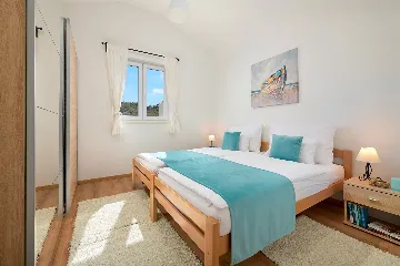 Stone Villa with Pool and Sea View Murter