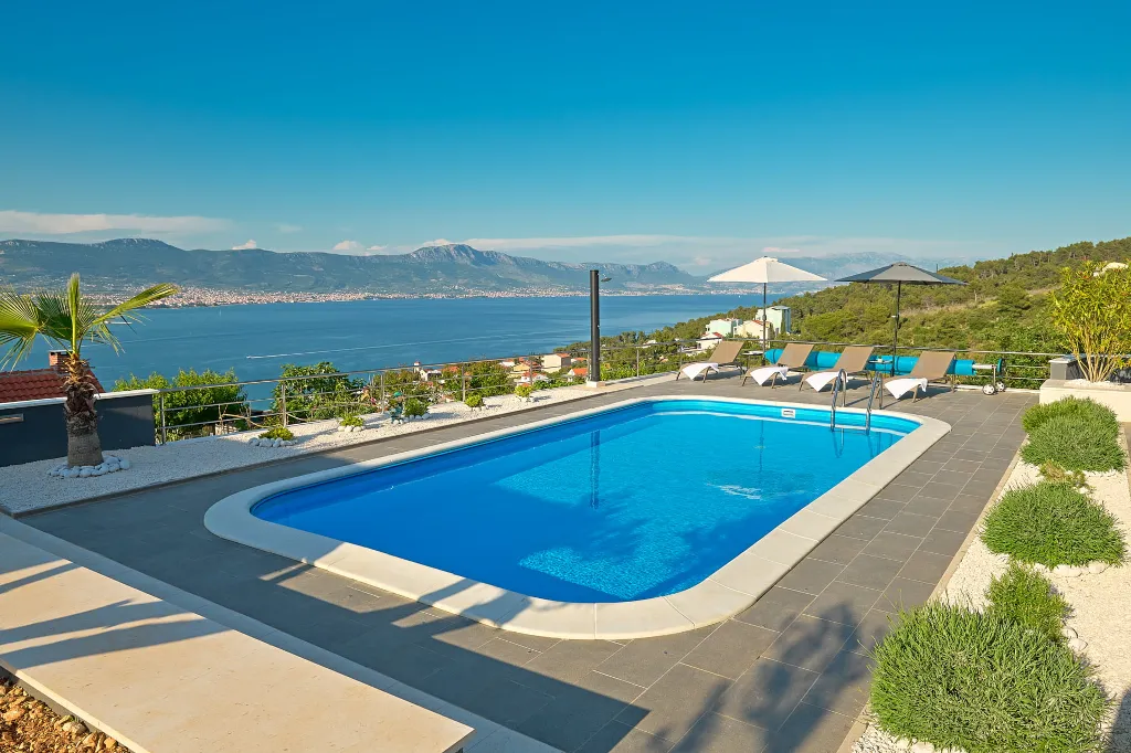 Modern Family Villa with Pool in Trogir