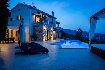 Modern Villa with Heated Pool in Opatija