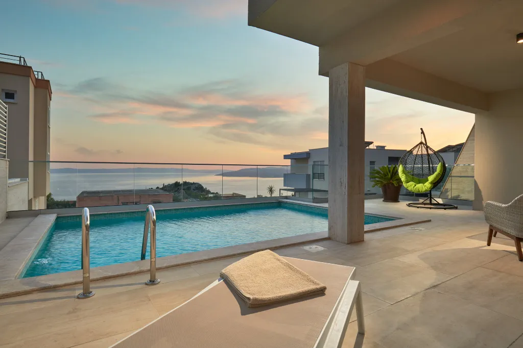 Modern Villa Complex with Pools in Makarska