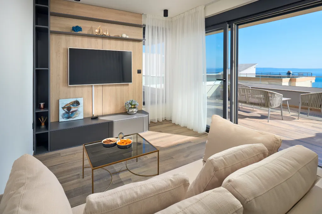 Modern Villa Complex with Pools in Makarska