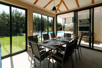 Spacious Family Villa with Heated Pool in Trogir