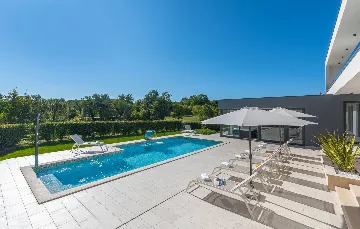 Modern Villa Retreat with Pool in Pazin