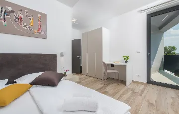 Modern Poolside Villa in Pazin with Jacuzzi & Sauna