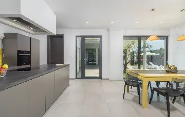 Modern Poolside Villa in Pazin with Jacuzzi & Sauna