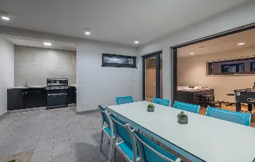 Modern Poolside Villa in Pazin with Jacuzzi & Sauna