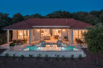 Contemporary Beachfront Villa with Pool in Bale