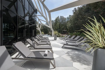 Contemporary Beachfront Villa with Pool in Bale